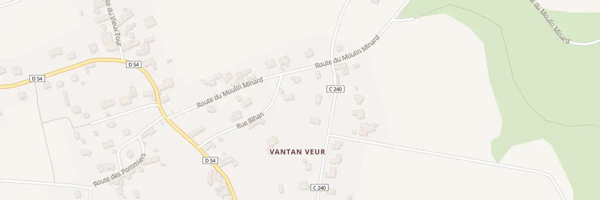 Plan du 8 Rue Hent Bihan à Plouézec