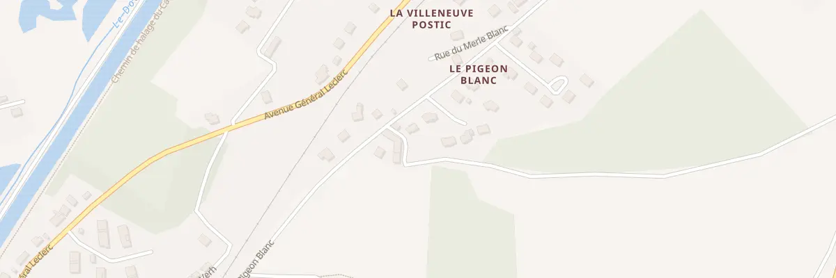 Plan du 52 Rue du Pigeon Blanc à Pontivy