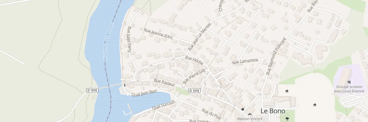 Plan du 18B Rue Hoche au Bono
