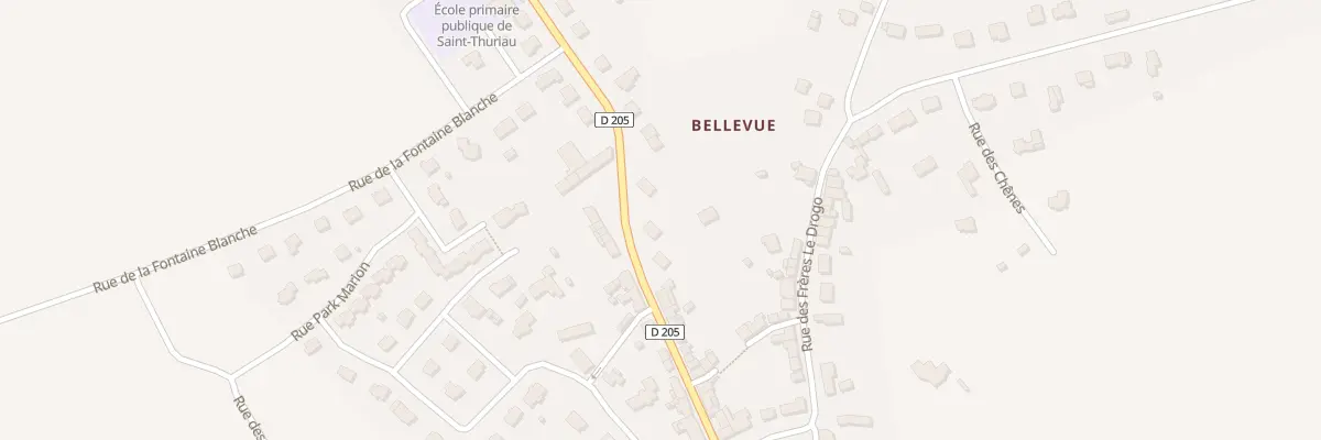 Plan du 26 Rue de Pontivy à Saint-Thuriau