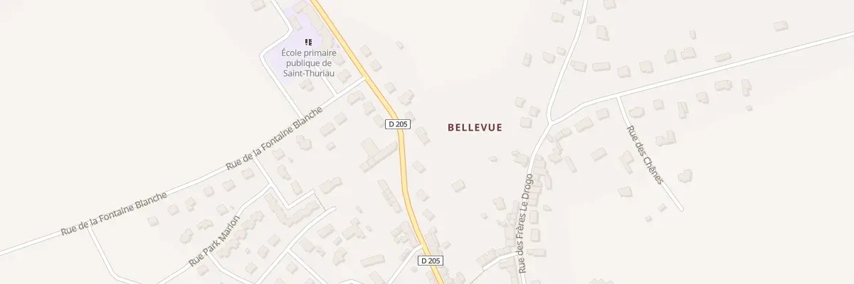 Plan du 30 Rue de Pontivy à Saint-Thuriau