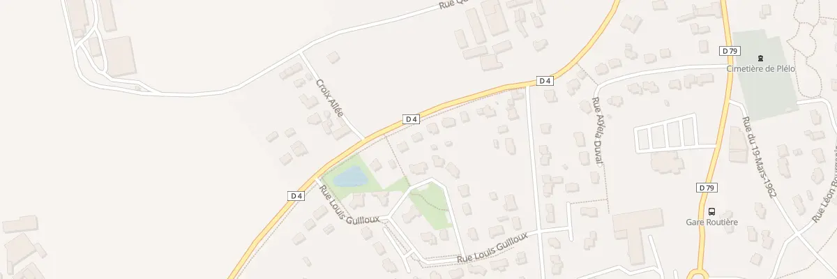 Plan du 9 Rue de Lenggries à Plélo