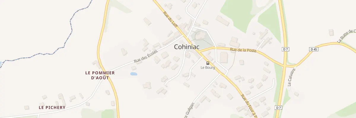 Plan du 4 Imp aux Forestiers à Cohiniac