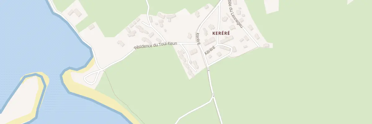 Plan du 3 Toul Keun à Locmariaquer