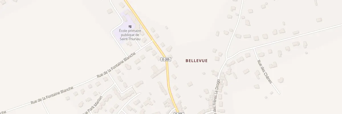 Plan du 34 Rue de Pontivy à Saint-Thuriau