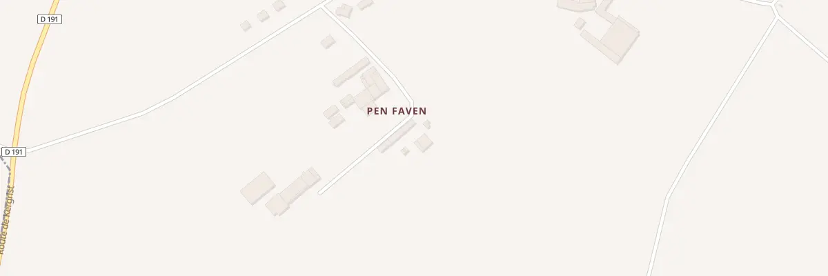 Plan du 15 Pen Faven à Neulliac