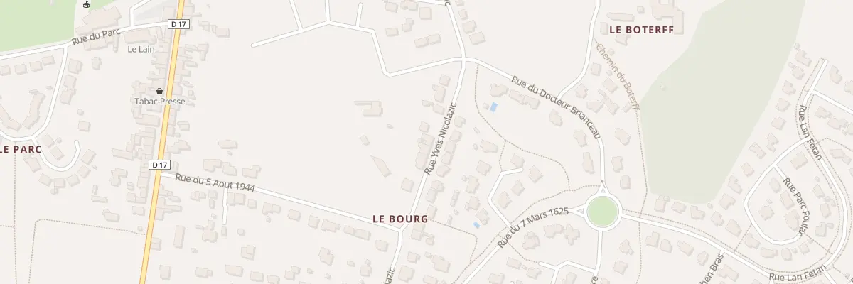 Plan du 24 Rue Nicolazic à Sainte-Anne-d’Auray