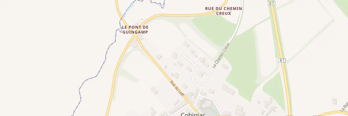 Plan du 5 Lot Ker Iliz à Cohiniac