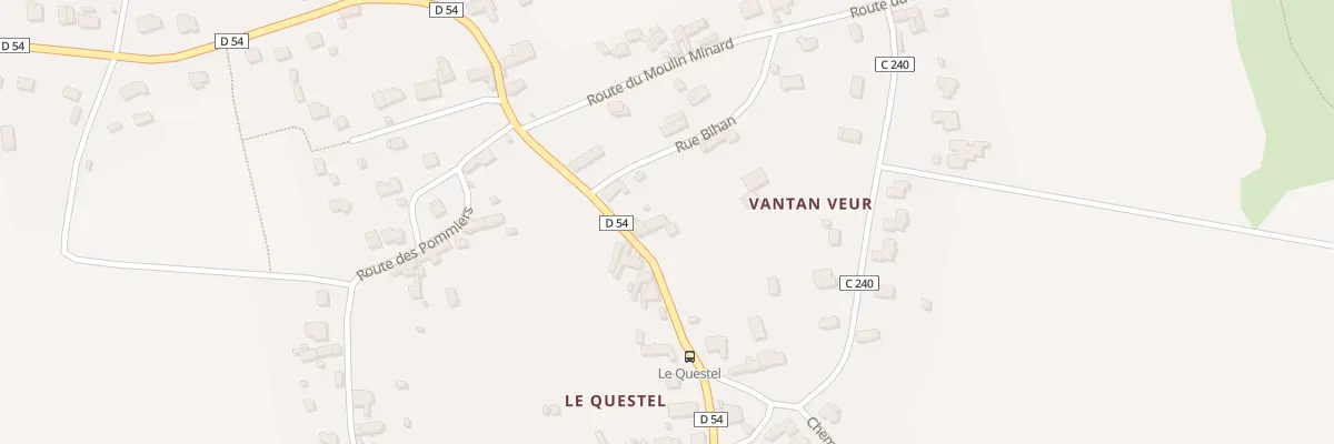 Plan du 29 Rte du Questel à Plouézec