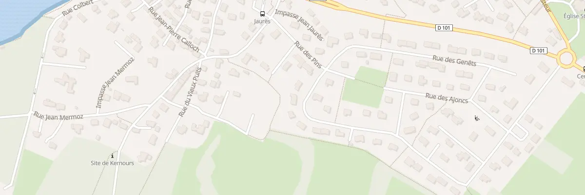 Plan du 4 Rue des Ormeaux au Bono