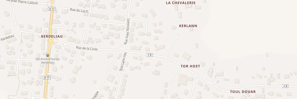 Plan du 5 Rue du Guern à Sainte-Anne-d’Auray