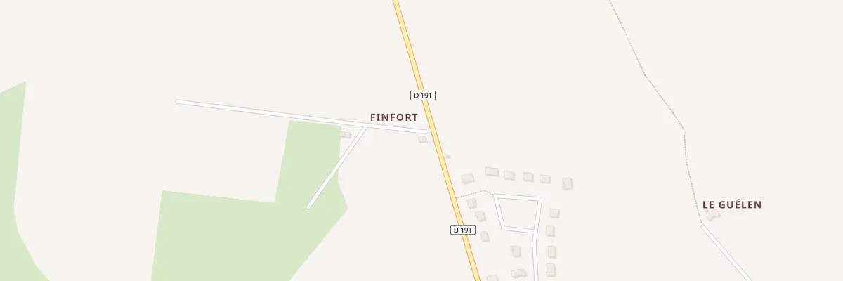 Plan du 5185 Finfort à Kergrist
