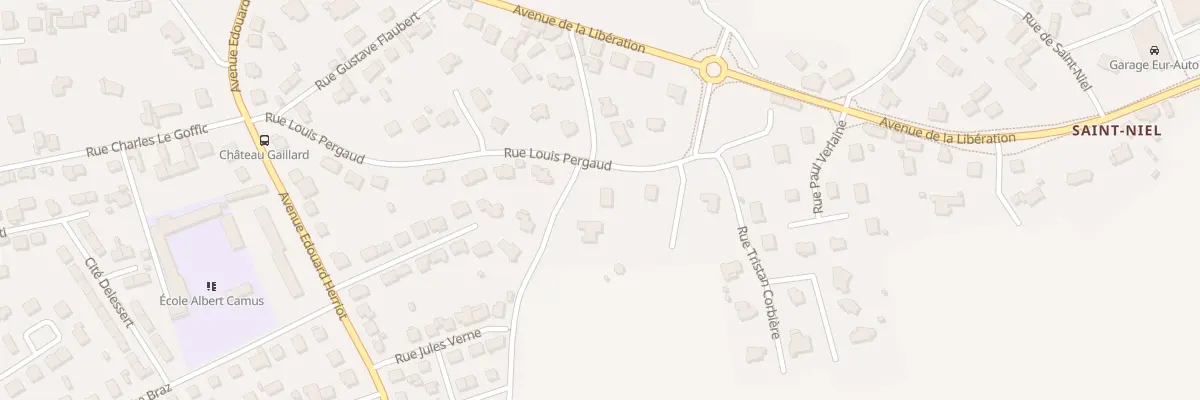 Plan du 26 Rue Louis Pergaud à Pontivy