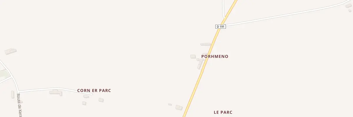 Plan du 23 Porhmeno d’En Bas à Kergrist