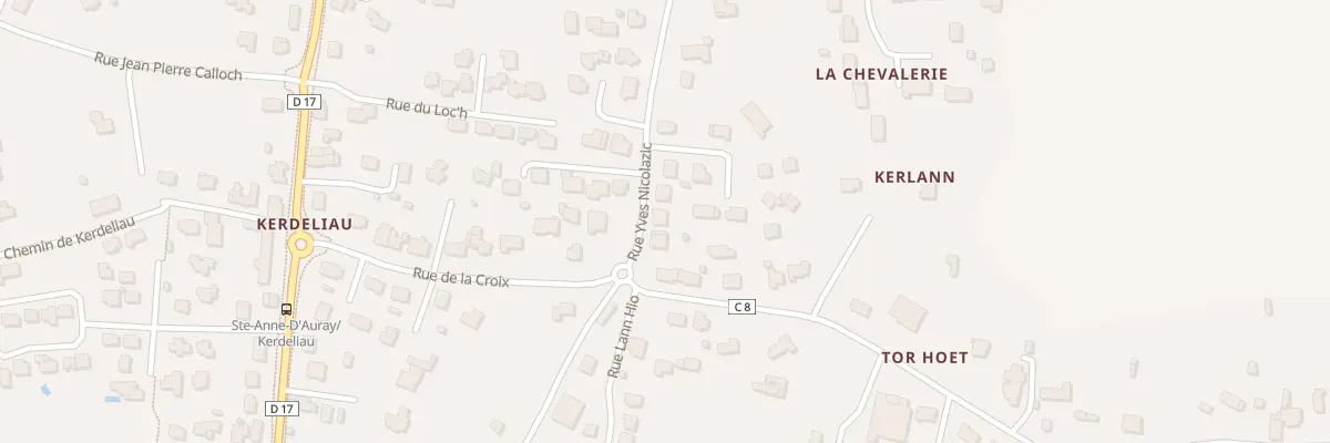 Plan du 63 Rue Nicolazic à Sainte-Anne-d’Auray