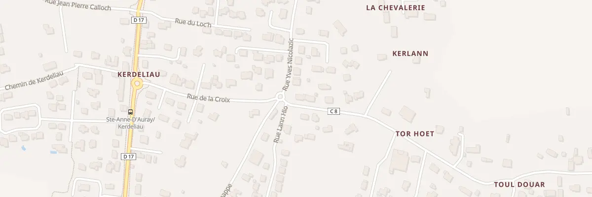 Plan du 67 Rue Nicolazic à Sainte-Anne-d’Auray