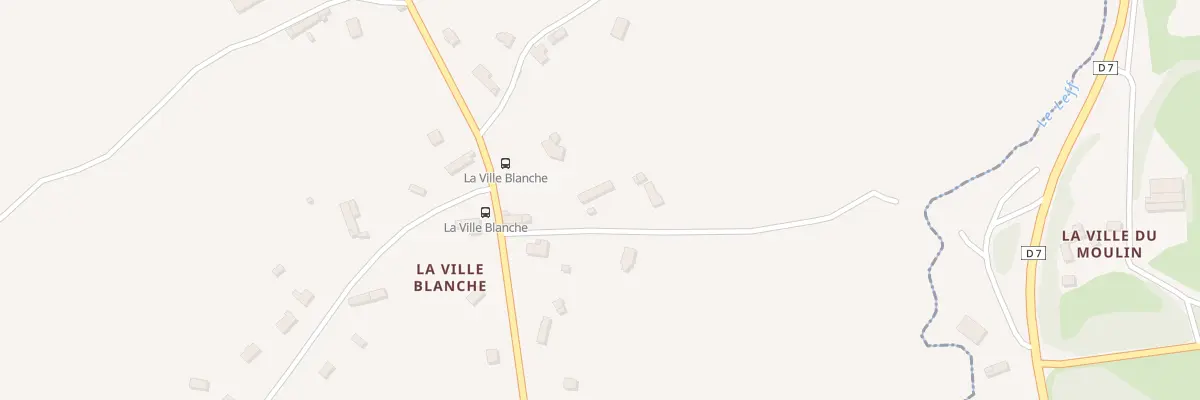 Plan du 5070 La Ville Blanche à Boqueho