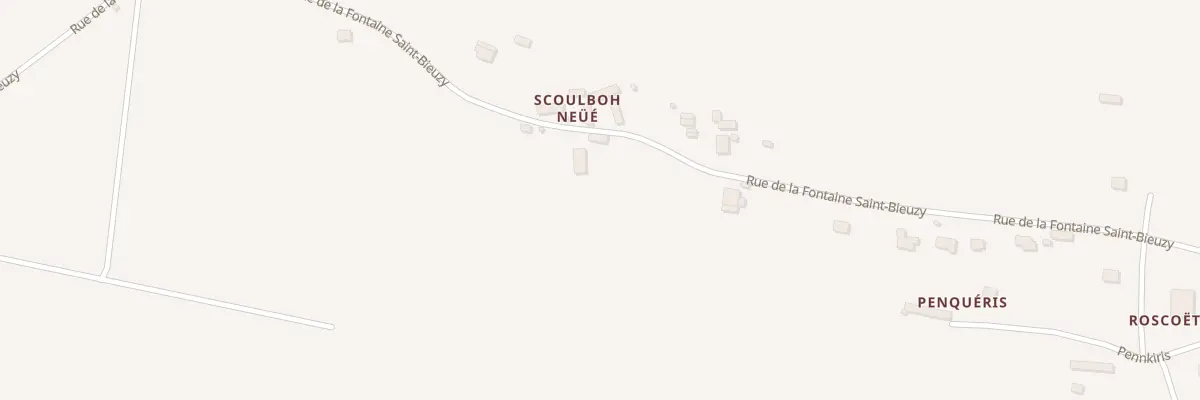 Plan du 5718 Scoulboch à Pluvigner