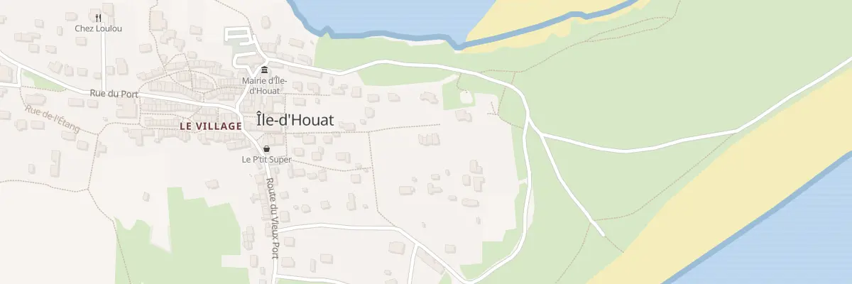 Plan du 310 Le Bourg à Île-d’Houat