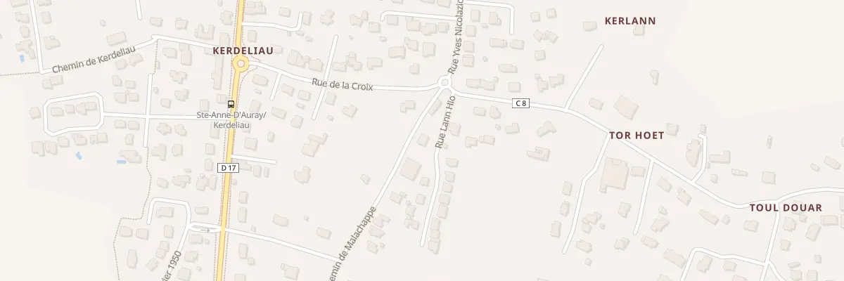 Plan du 5455 Chemin de Malachappe à Sainte-Anne-d’Auray