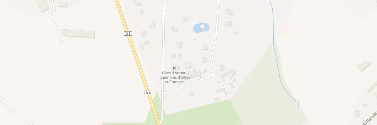 Plan du 14B Les Fontaines à Tréguidel