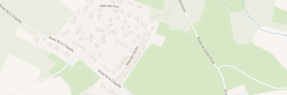 Plan du 12C All des Saules à Pluneret