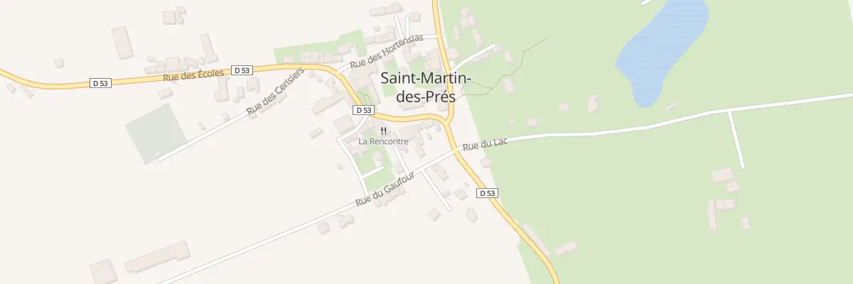 Plan du 10 Pl de l’Eglise à Saint-Martin-des-Prés