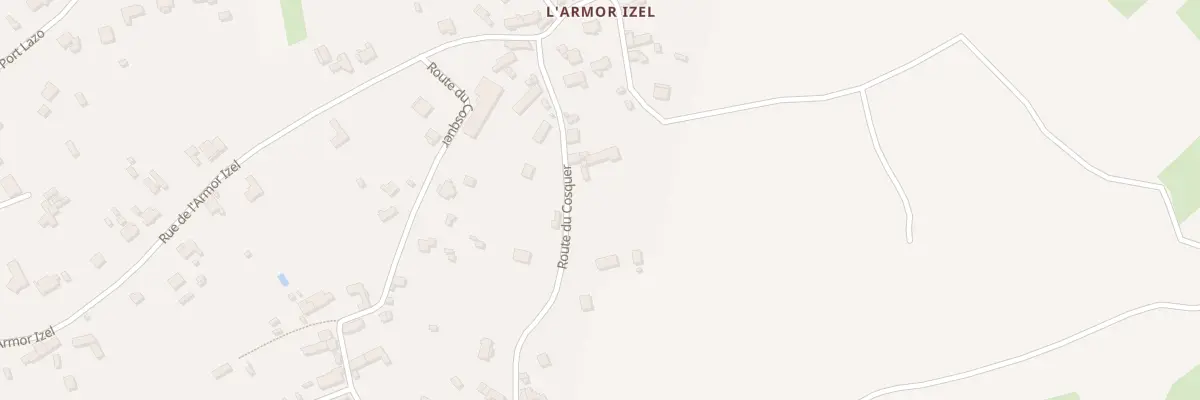 Plan du 44 Rte du Cosquer à Plouézec