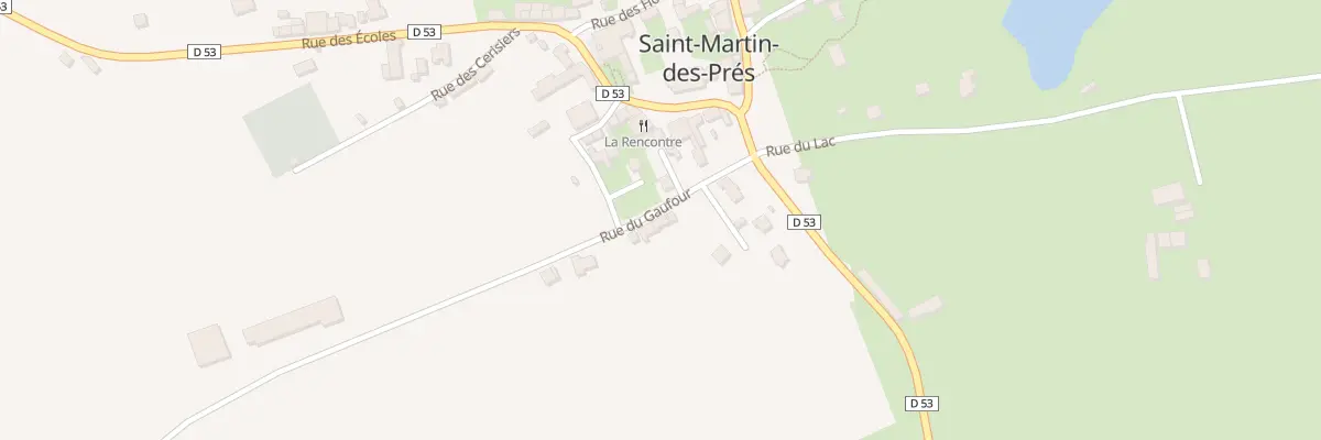 Plan du 1 Rue du Gaufour à Saint-Martin-des-Prés