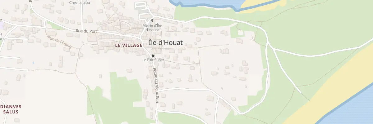 Plan du 150 Len Er Hoet à Île-d’Houat