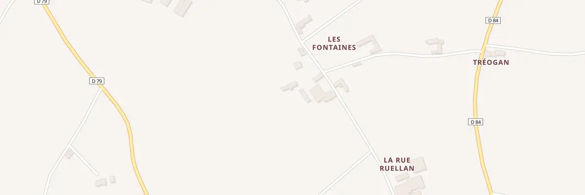 Plan du 5 Les Fontaines à Plélo
