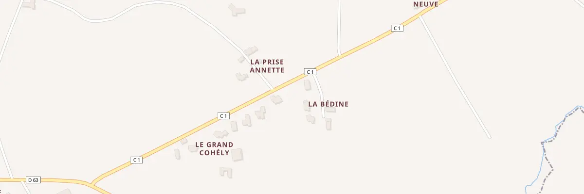 Plan du 11 Le Grand Cohély à Saint-Bihy