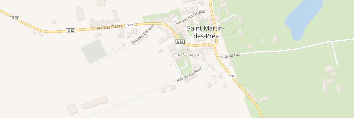 Plan du 7 Rue des Tilleuls à Saint-Martin-des-Prés