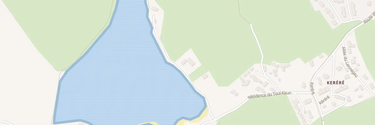 Plan du 20A Toul Keun à Locmariaquer