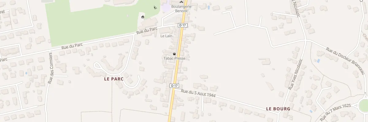 Plan du 43 Rue du Gen de Gaulle à Sainte-Anne-d’Auray