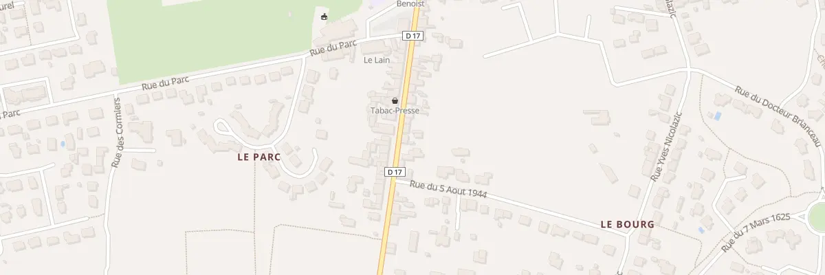 Plan du 49 Rue du Gen de Gaulle à Sainte-Anne-d’Auray