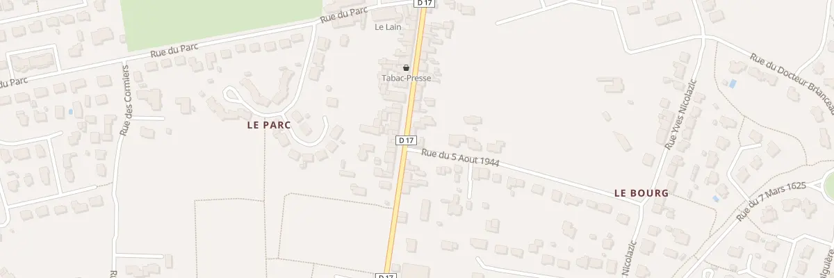 Plan du 55 Rue du Gen de Gaulle à Sainte-Anne-d’Auray