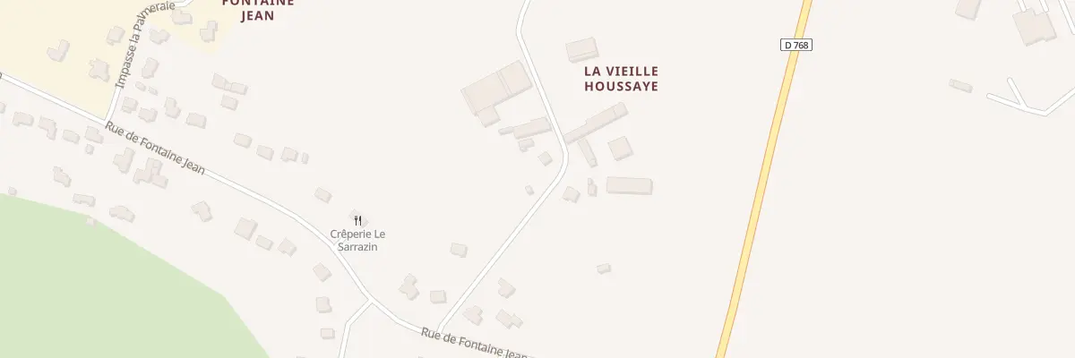 Plan du 5 Rue de la Vieille Houssaye à Saint-Thuriau