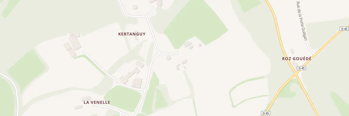 Plan du 2 Kertanguy à Cohiniac
