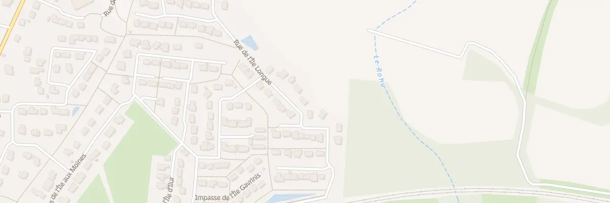 Plan du 14 Rue de l’Ile Longue à Pluneret