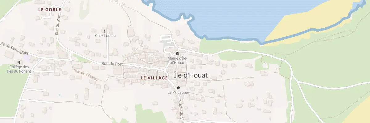 Plan du 67 Le Bourg à Île-d’Houat