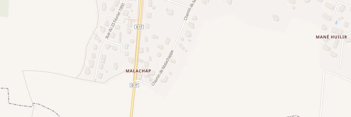 Plan du 5471 Chemin de Malachappe à Sainte-Anne-d’Auray