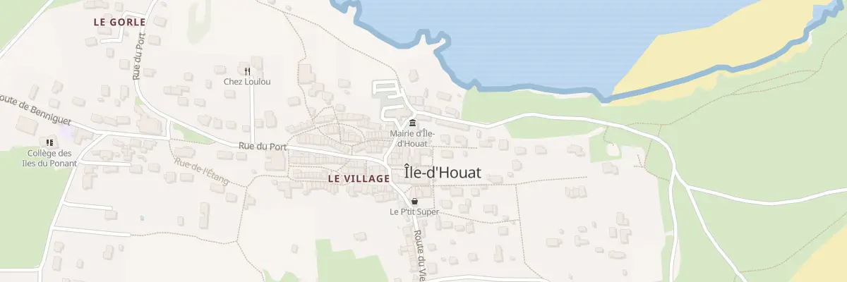 Plan du 217 Le Bourg à Île-d’Houat