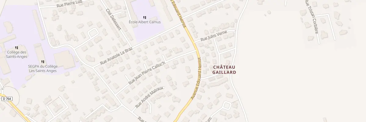 Plan du 18 Rue Jean Pierre Calloch à Pontivy