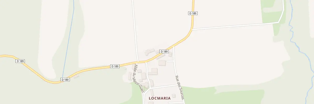 Plan du 300 Locmaria à La Chapelle-Neuve