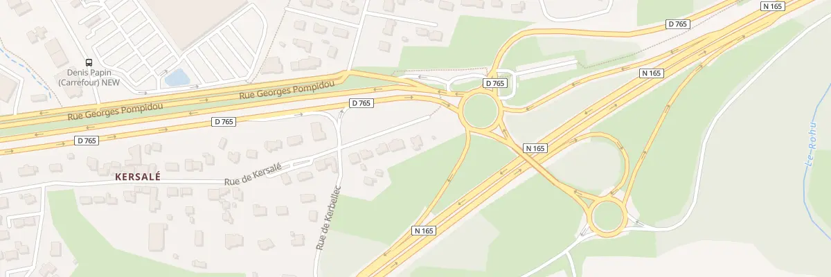 Plan du 64 Rue de Kersalé à Pluneret