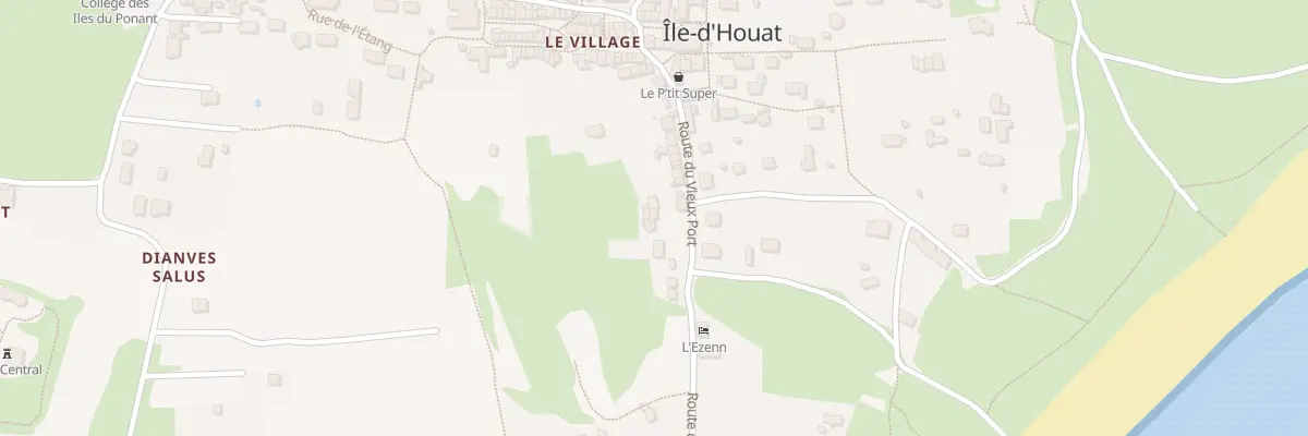 Plan du 327 Rte du Vieux Port à Île-d’Houat