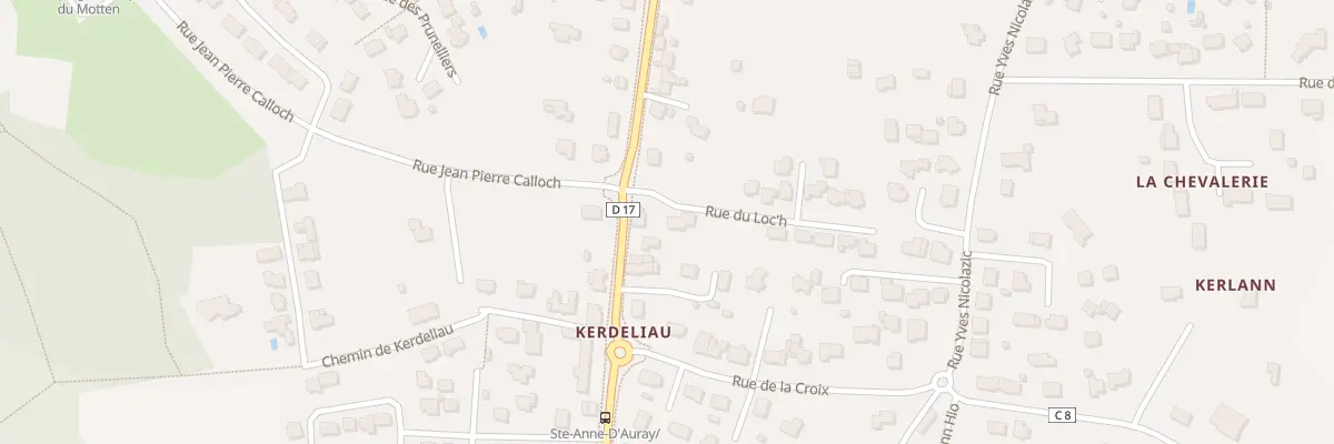 Plan du 103 Rue du Gen de Gaulle à Sainte-Anne-d’Auray