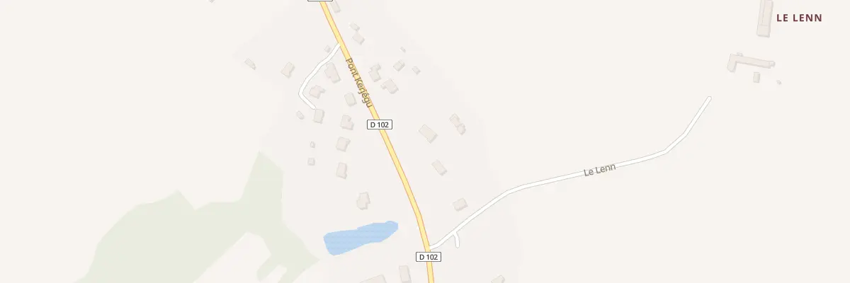 Plan du 19 Pont Kerjégu à Plumergat