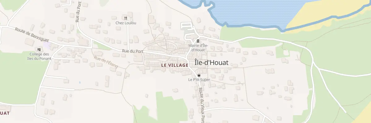 Plan du 262 Le Bourg à Île-d’Houat